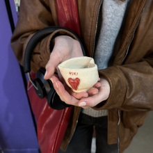 Atelier céramique tasse Sarah